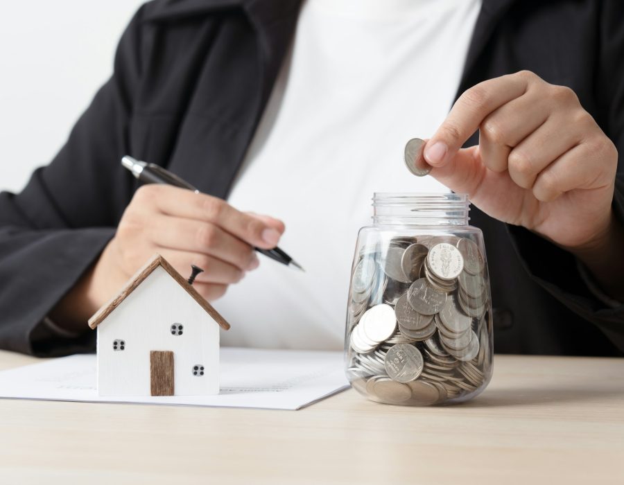 Home finance to buy, loan or rent property building plan